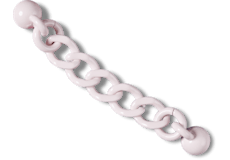 Pink Thick Chain;