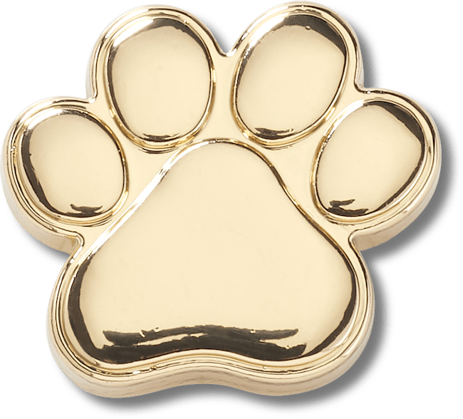 Patte de chien dorée