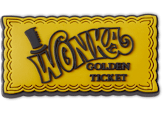 Wonka Golden Ticket;