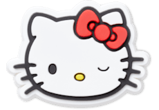 Winking Hello Kitty;