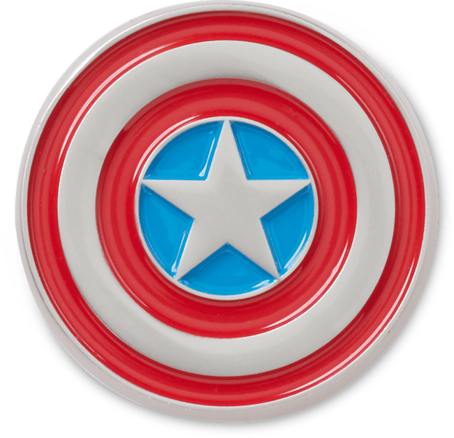 Metal Captain America Shield