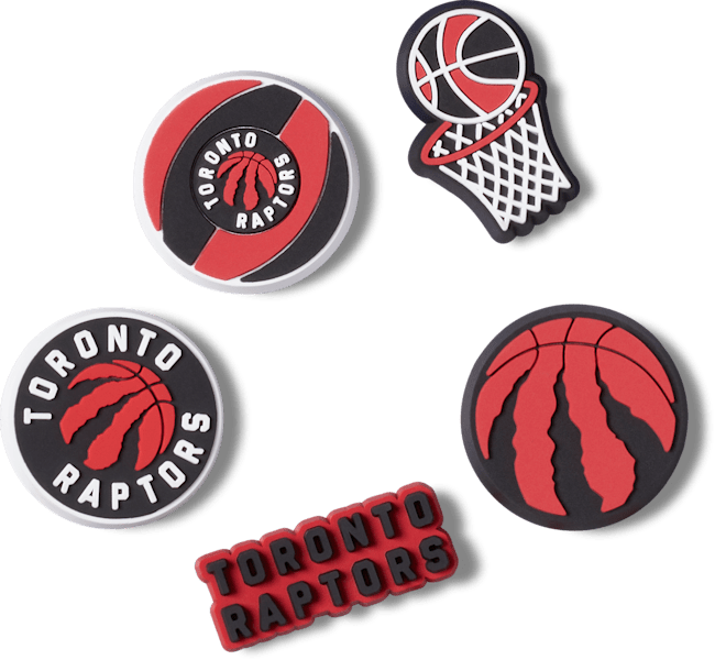 Ensemble de 5 breloques des Raptors de Toronto de la NBA