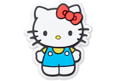 Waving Hello Kitty;