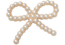 Exclusive Iridescent beads Croc chain charm