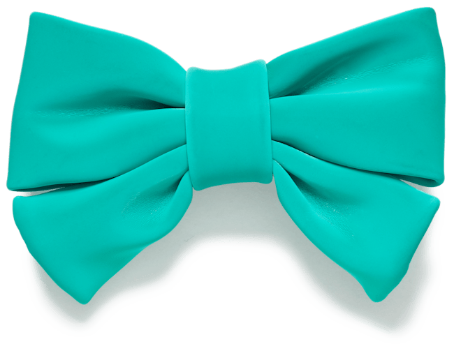 Hyper Green Bow;