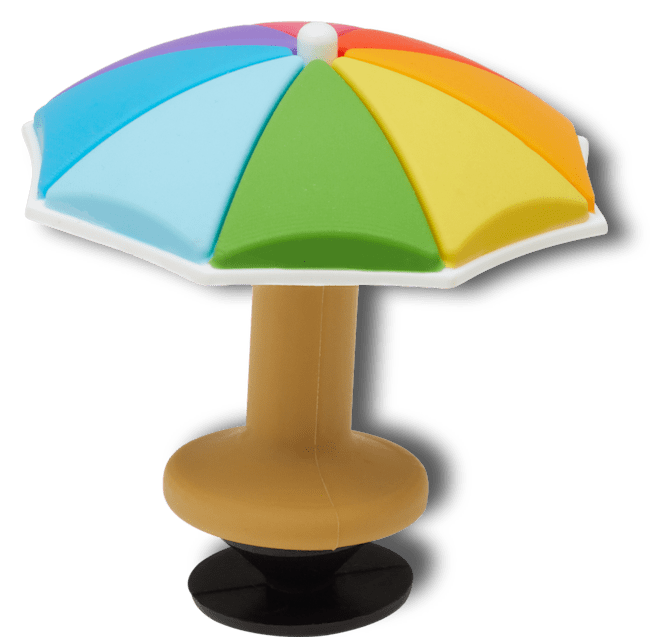 3D Colorful Beach Umbrella