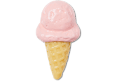 Acrylic Ice Cream Cone;