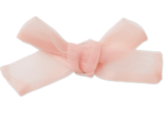 Pink Sheer Bow;