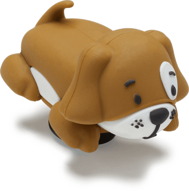 Chien avec pattes 3D
