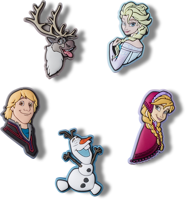 Ensemble de 5 breloques La Reine des Neiges