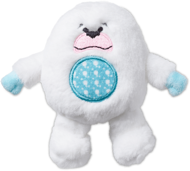 Fuzzy Yeti with Squish Tummy;