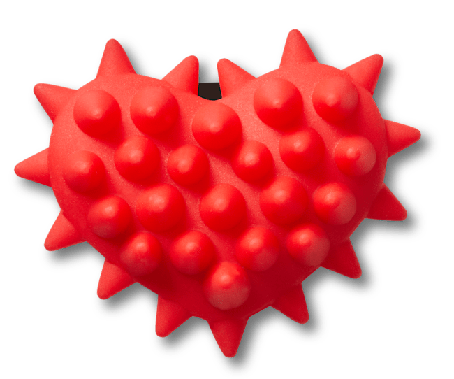 Spike Red Heart;