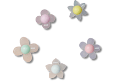 Iridescent Flowers 5 Pack;