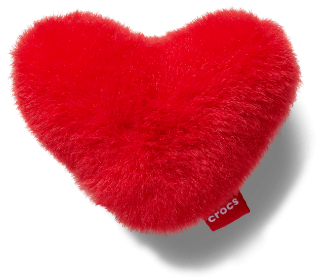 Red Fuzzy Heart;