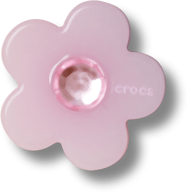Pink Flower with Gem