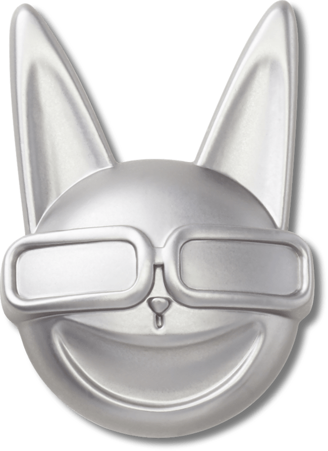 Punk Silver Bunny;