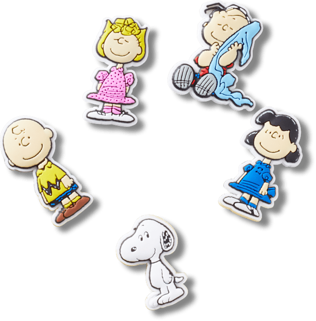 Ensemble de 5 breloques Amis de Charlie Brown