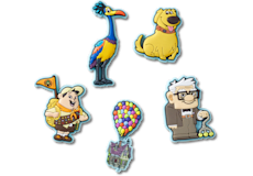 Pixar Là-haut, paquet de 5;