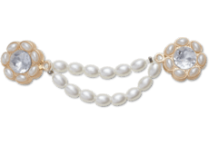 Double Silver Jewel Chain;