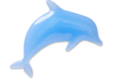 Squish Filled Dolphin;