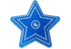 Lights Up Blue Star With Gem;