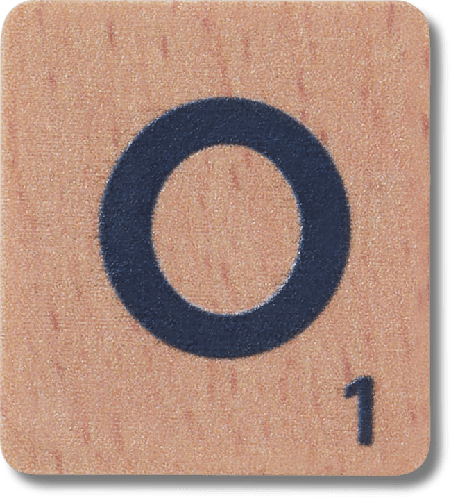 Scrabble O