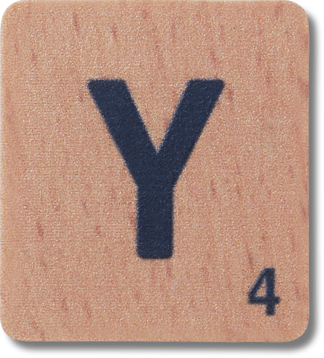 Scrabble Y