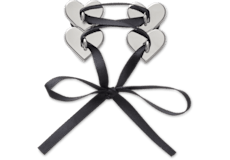 Silver Heart Lace;