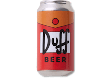 The Simpsons Duff Beer;