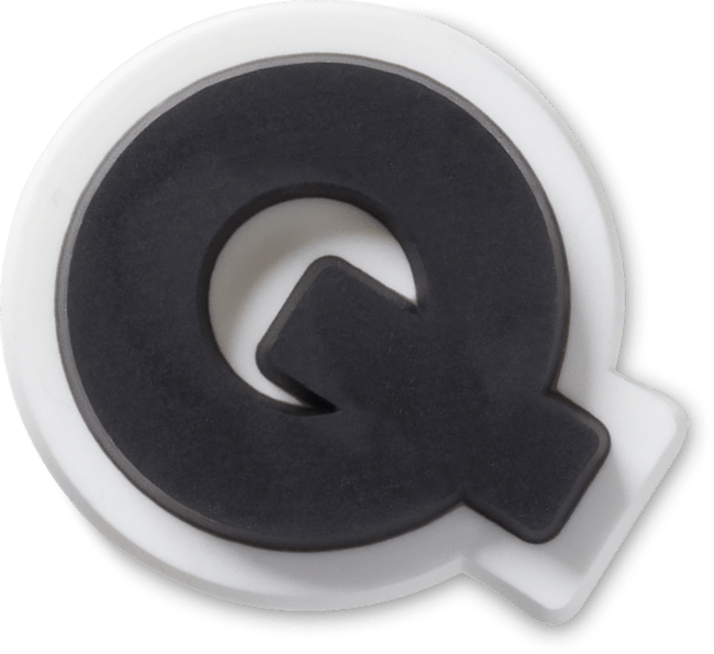 Bold Uppercase Letter Q