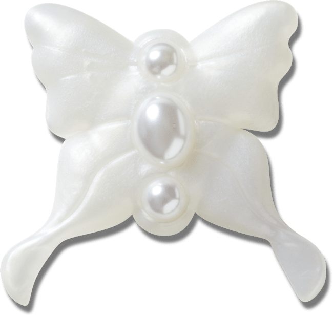 Papillon blanc méta gélatineuse