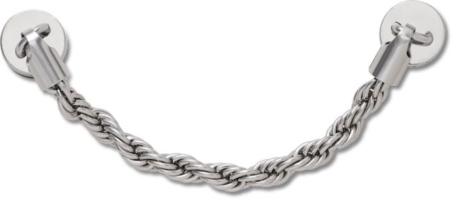 Silver Twisted Chain;