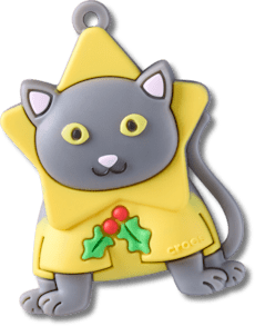 Holiday Cat Ornament