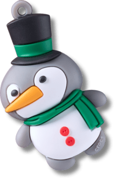 Holiday Penguin Ornament