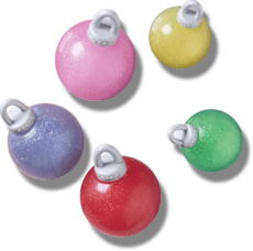 Lights Up Ornament 5 Pack;