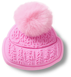 Pink Beanie with Pom Pom