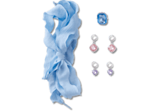 Laces and Gems Charm Kit;