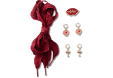 Laces and Lips Charm Kit;
