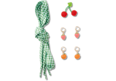 Laces and Fresh Fruits Charm Kit;