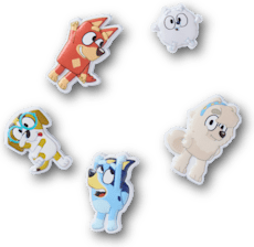 5 Bluey charms
