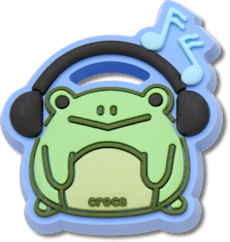 Frog Listening to Music