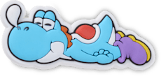 Blauer Yoshi