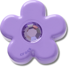 Purple Flower With Gem