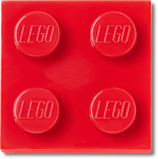 LEGO® Red Tile 2x2