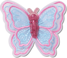 Mesh Sequin Butterfly