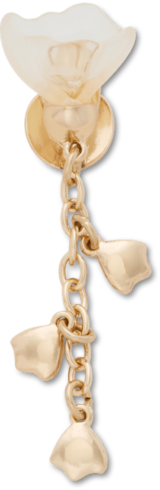 White Blossom Dangle