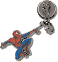 Logo de Spider-Man en suspension Elevated