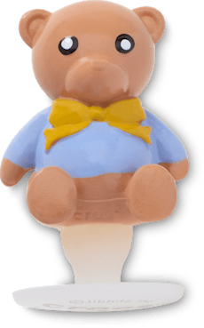 3D-Bär mit Pullover