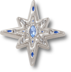Silver Star Snowflake