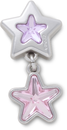 Purple and Pink Star Dangle
